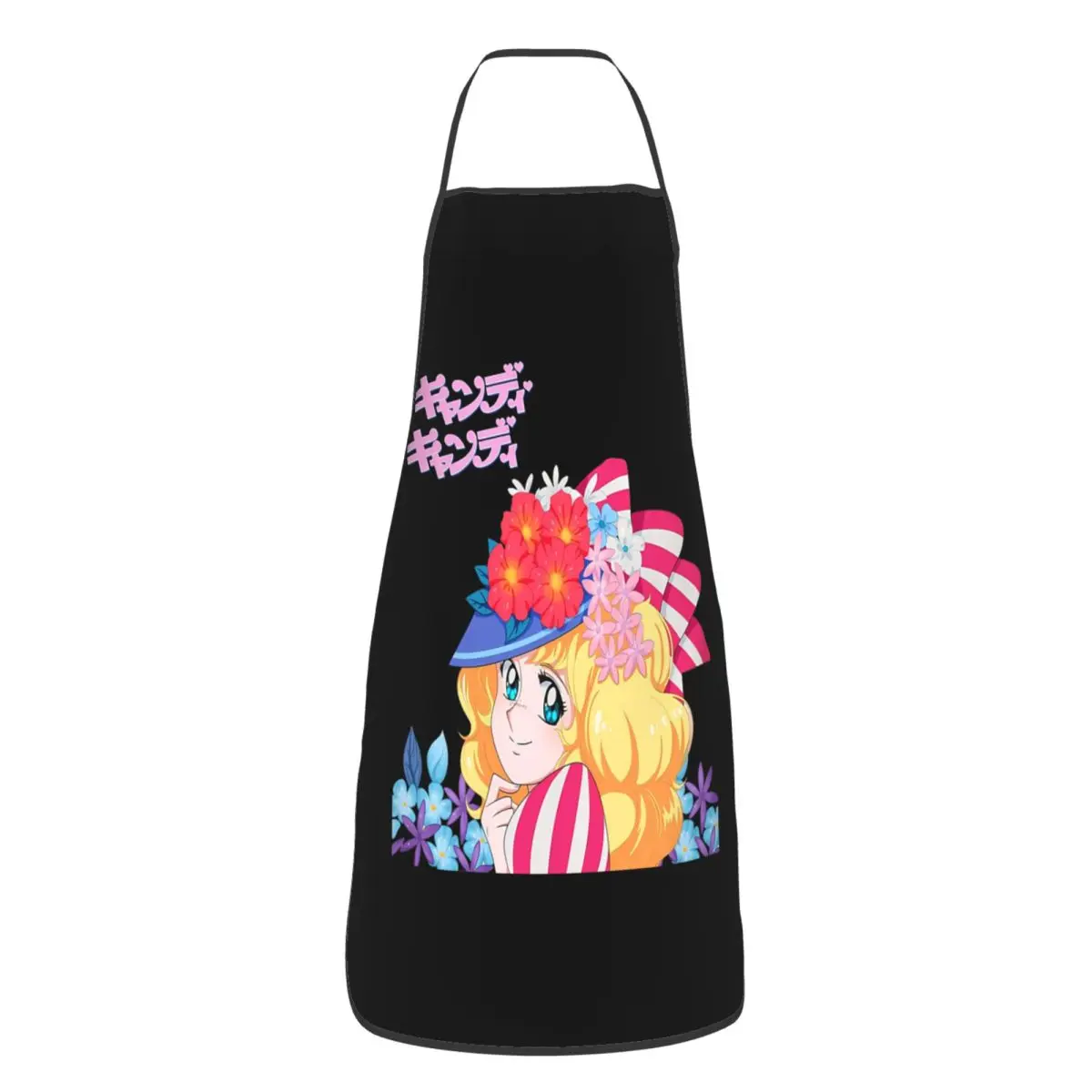 Candy Candy Anime Manga Aprons Chef Cuisine Tablier Waterproof Bib Kitchen Cleaning Pinafore for Women Men Painting