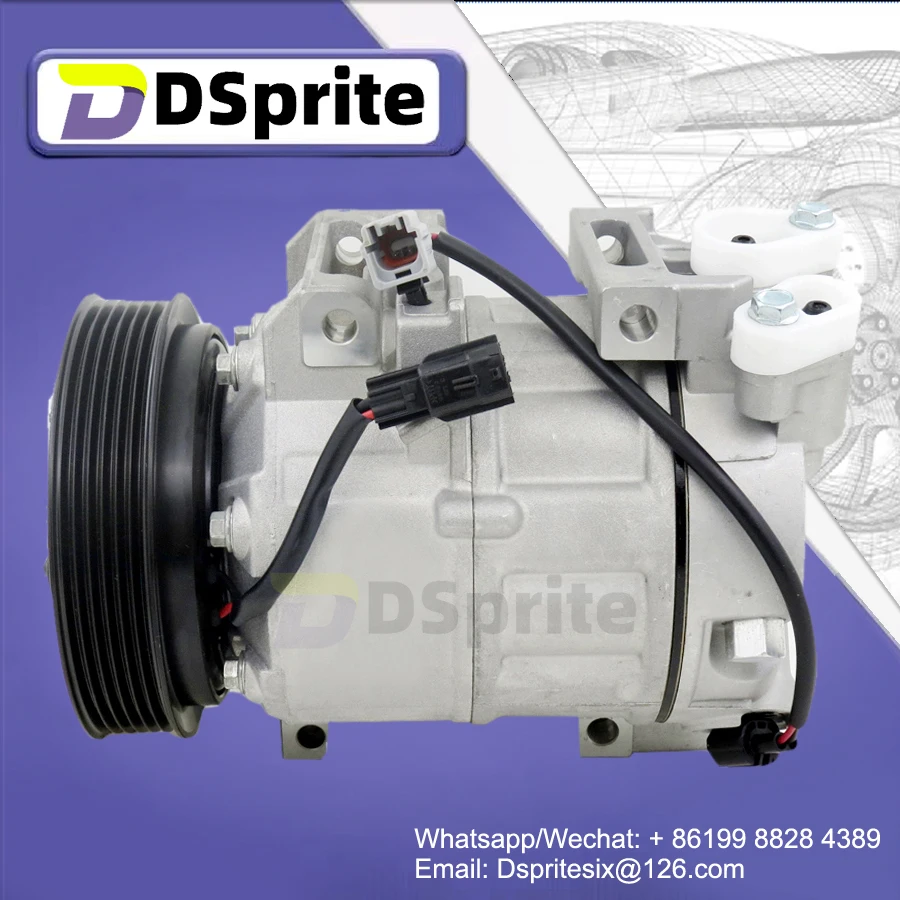 Airconditioner Ac Compressor Voor Nissan X-Trail T31 2.5 92600jg30a 92600jg30b 92600-jg300 92600-jg30a 92600-jg30b 92600jg300