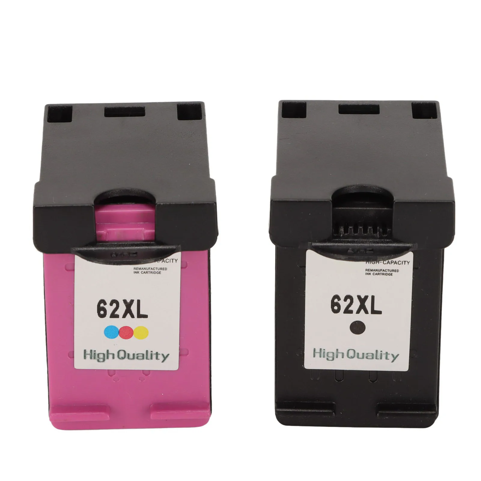 ตลับหมึกพิมพ์ 2 ชิ้น รุ่น 62XL สีดำ สำหรับเครื่องพิมพ์ HP OfficeJet 200 258 5540 5542 5640 7640