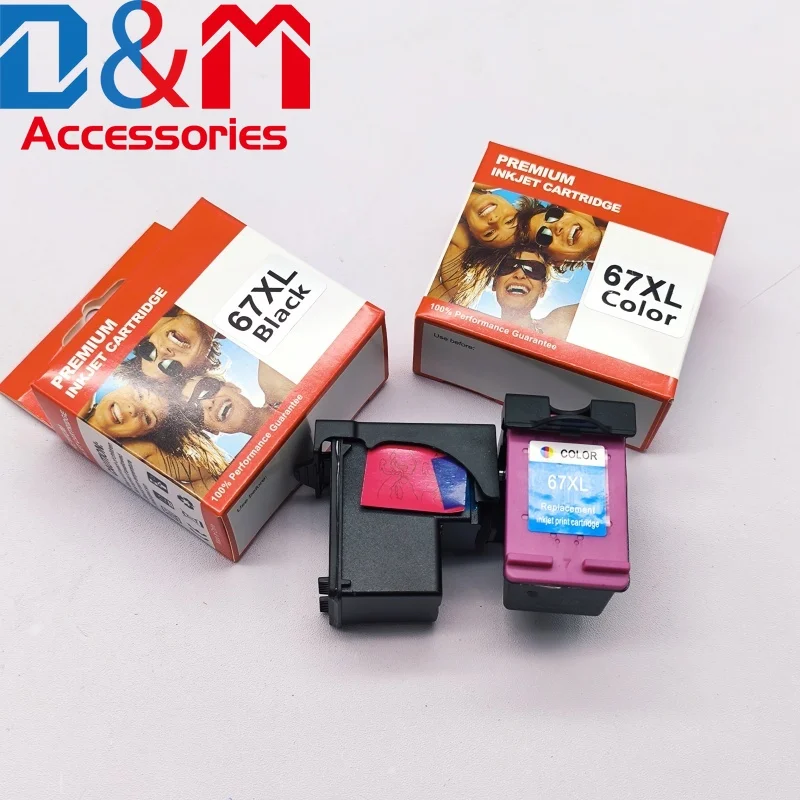 

Совместимый картридж 67 XL для HP 67XL Envy 4140 4152 4155 4158 1225 2732 2752 1225 2774 6052 6055