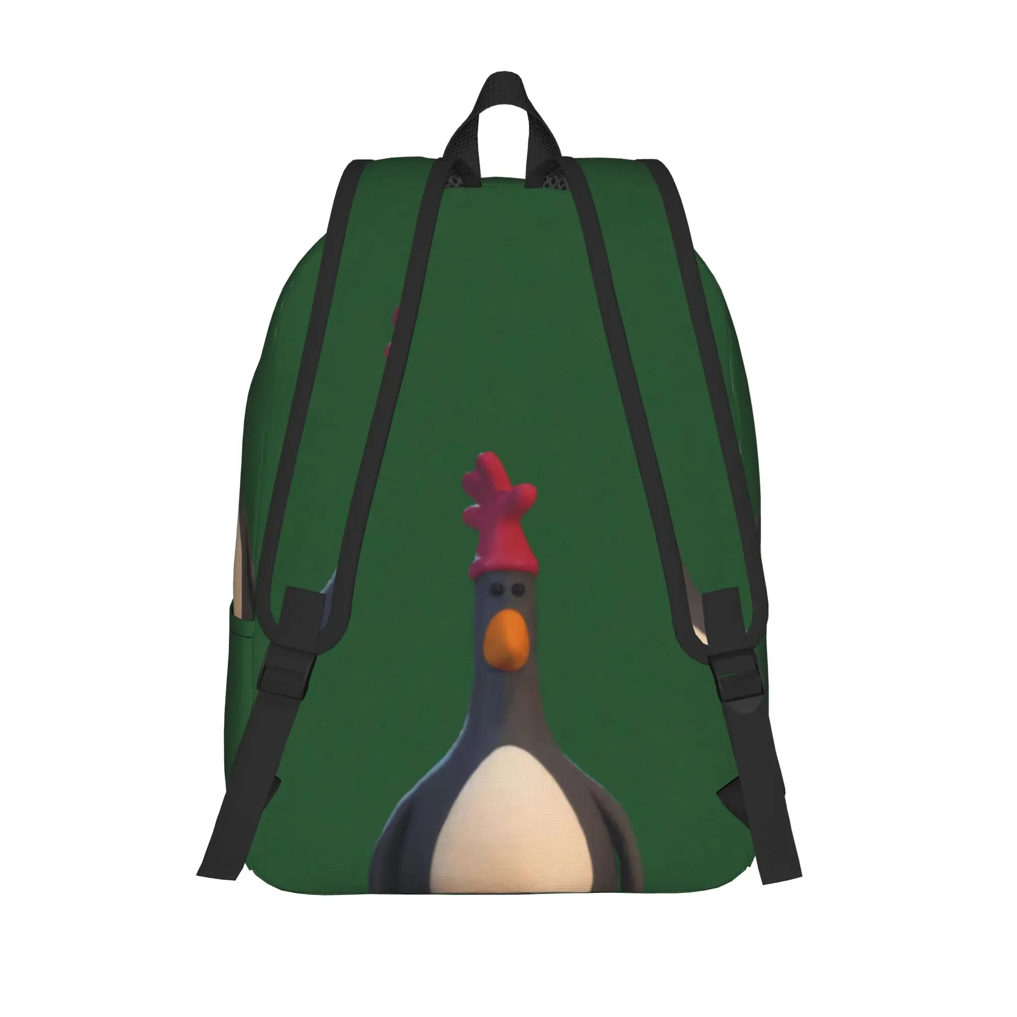 Feathers Penguin McGraws Backpack Men Women Teenage School Travel Daypack Chicken Disguise Funny Laptop Shoulder Bag Outdoor