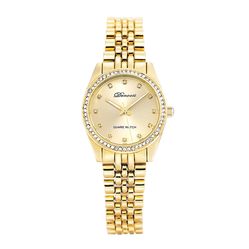 Women’s quartz watch  Fasion Elegance simple diamond wristwatch