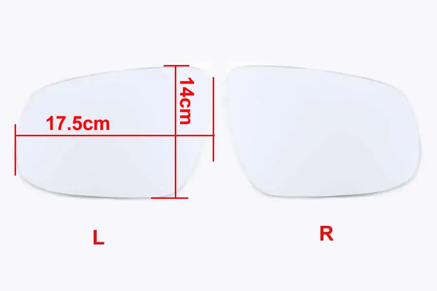 For Chery Tiggo 8 / Tiggo 8 Plus 2018-2023 Car Side Mirror Lens Rearview Reflective Lenses Glass Auto Replacement Parts