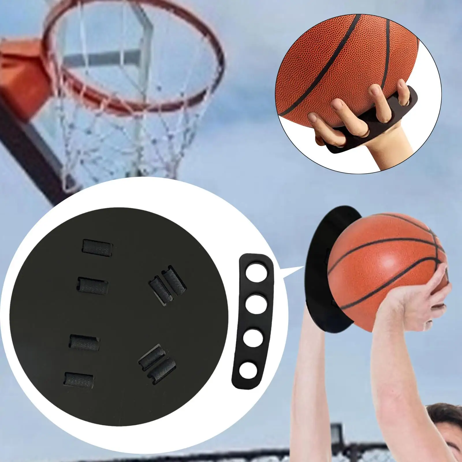 Basketball Off Hand Trainer Practical Training Equipment Right Left Handed