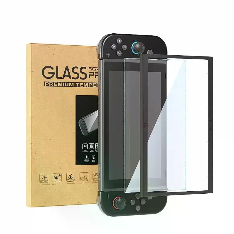 1/2/3Pcs 9H HD Clear Anti- Screen Protector Premium Tempered Glass For Switch 2 Gaming Console DIY Accessories