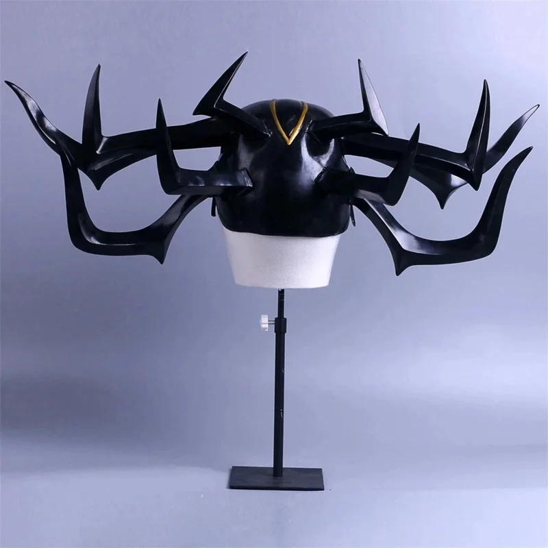 NEW Movie Thor 3 Hela PVC Cosplay Costumes Mask Legends Hela Masked Helmet Halloween Prop