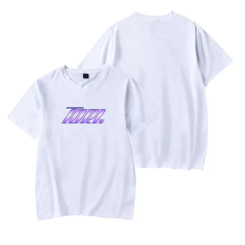 2024 Tori Kelly Puff camiseta estampada de manga corta mujeres hombres moda Casual verano diseño elegante camiseta