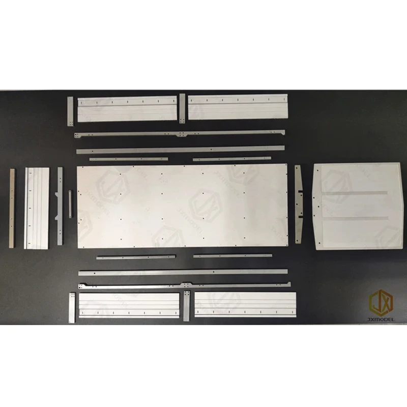 JXモデル 1/14 メタルCNCアルミフェンダー トラックボックスキット タミヤ1/14 F2000 RCトラックモデル玩具 アップグレードまたはDIYパーツ用