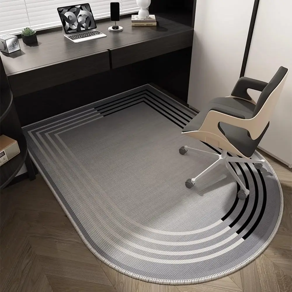 VIAMA Luxus-Stil Liegestuhl Teppich Studie Schreibtisch Stuhl Anti-Rutsch-Bodenmatte Schlafzimmer Gaming Zimmer Fußpolster Heimdekoration