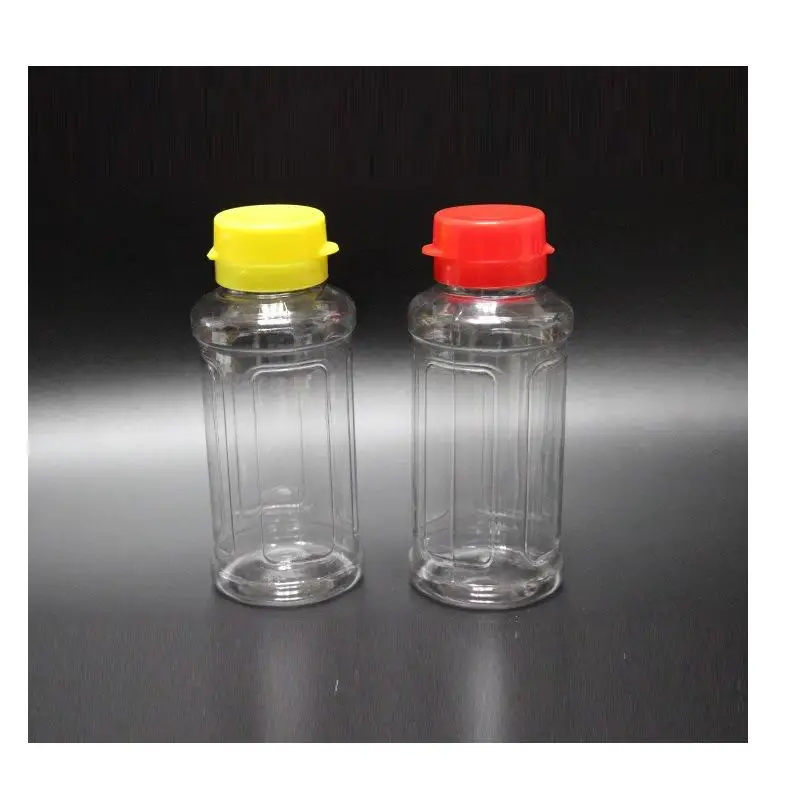 Leakproof Condiment Squeeze Bottles 290ml 1/2 Pcs Food Grade Plastic Dispensers for Outdoor Party BBQ Sauce Syrup