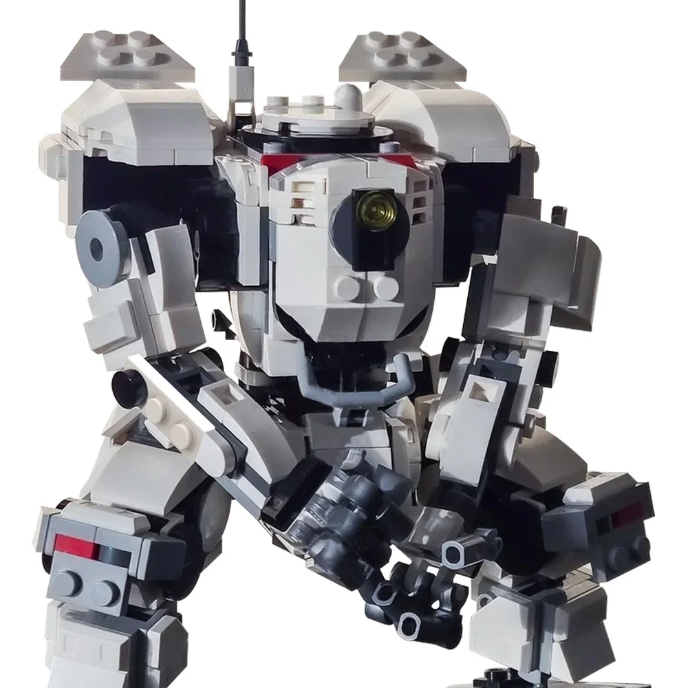 

MOC-216787 Популярная модель конструктора Titanfall 2: Меха Бизон Титан (концепт-арт), боевой робот, кирпичики для сборки, игрушки, подарки