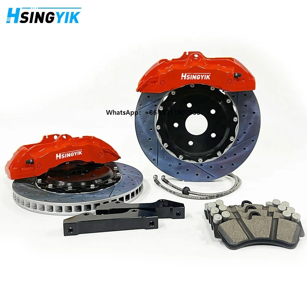 4 6 8 10 Pot Caliper Upgraded Wheel Big Braking Rotors Disc Brake Disk Kit for Mercedes Benz W166 G-63