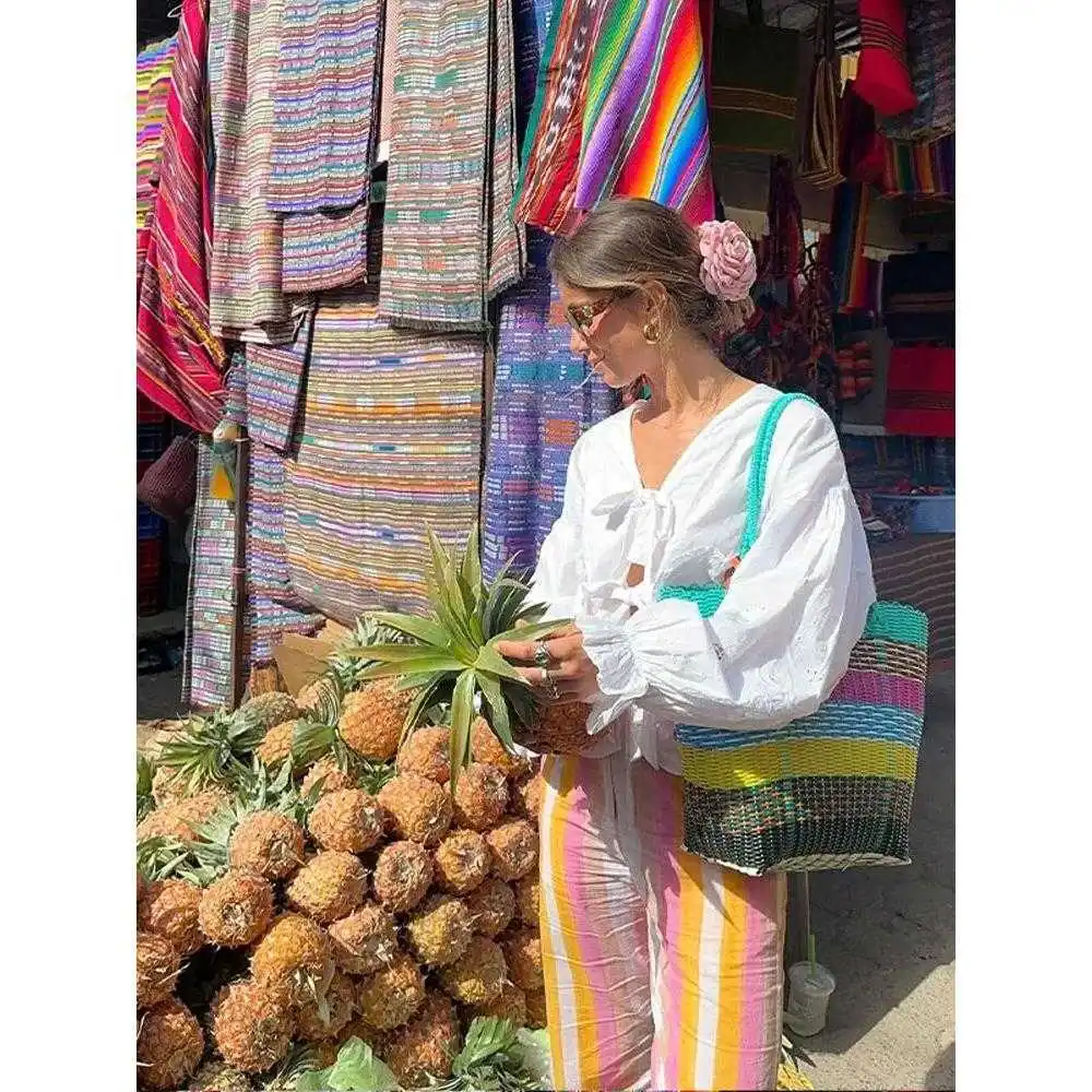 

Faionable Вышитые полые шнуровки для женщин Cleanfit Sle A-Line Sve Льняной материал Другой материал 00%