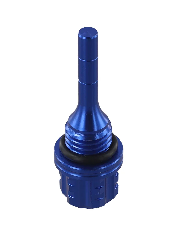 Motorcycle Accessory Aluminum Oil Dipstick Lightweight Design Non-Deformed Stylish Appearance Performance Enhancement