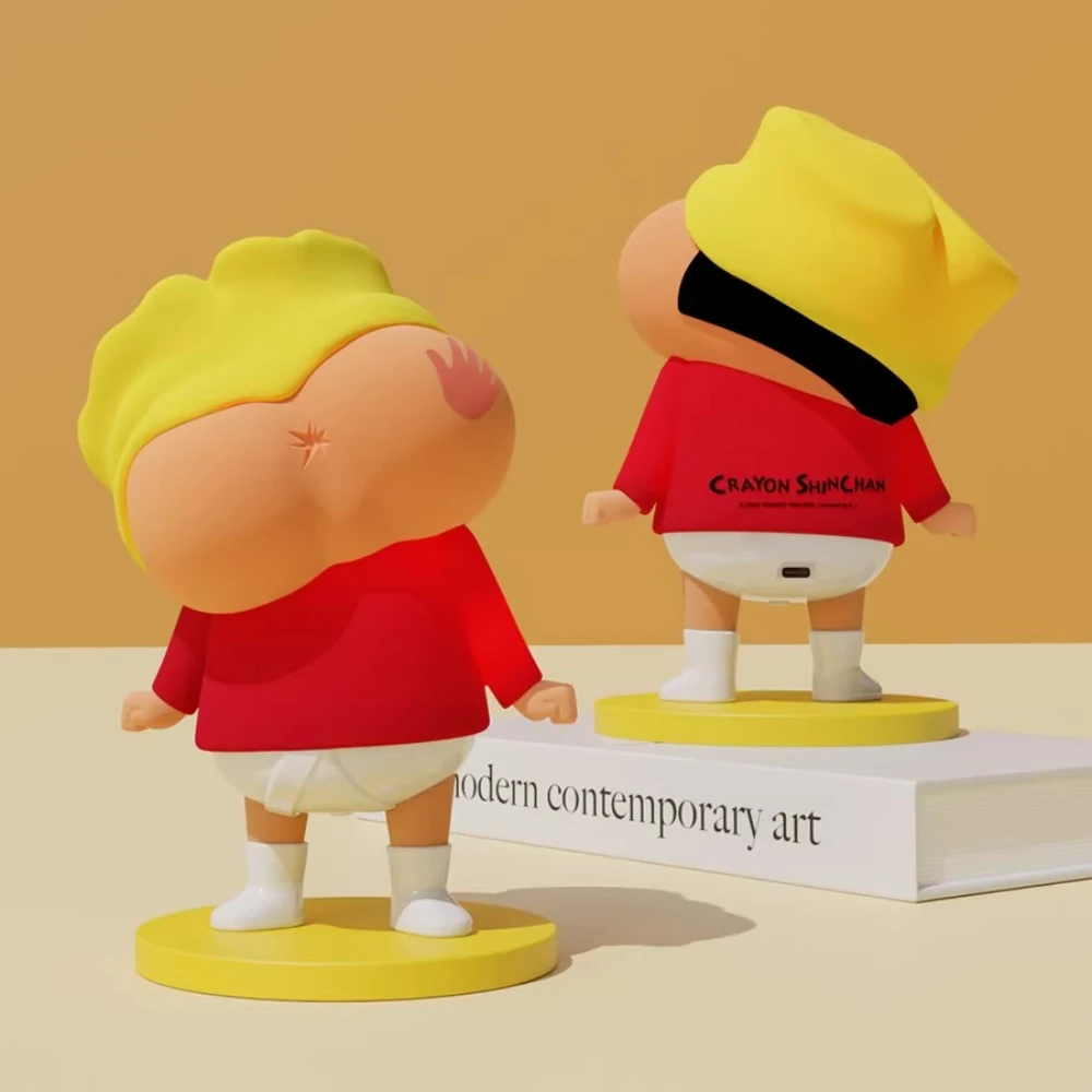 

Crayon Shinchan Vitality Pat Light Anime Peripherals Bedside Charging desk lamp Funny Desktop Decoration Toy Gift Surprise Bag