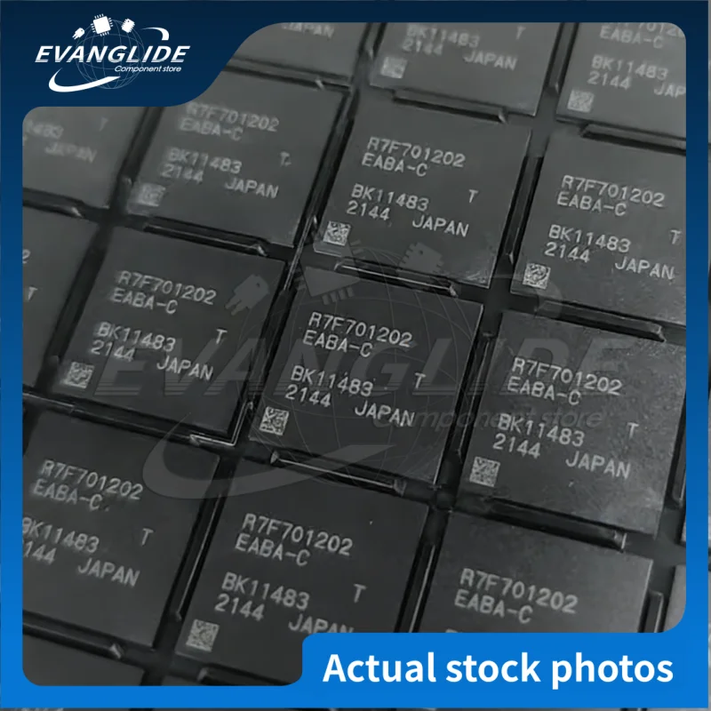 

1 шт., 100% оригинальные и новые чипы R7F701202EABA-C R7F701202 для автомобильных компьютерных плат Toyota/Honda/Nissan, в наличии, оптом