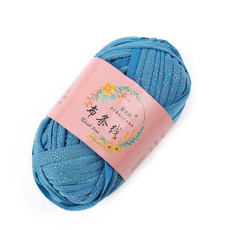 30 Meters, Colorful Hand-woven Yarn Bag Line, Thick Wool Crochet for Hand Knitting Carpet Blanket, Dyeing Material, DIY,