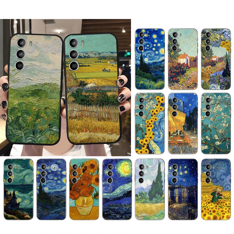 Coque de téléphone artistique Vincent Van Gogh pour Motorola, Edge 50 40 Pro 50 40 30 Ultra Neo ktMoto G Play G Stylus G Power G 5G Coque de téléphone artistique Vincent Van Gogh pour Motorola, Edge 50 40 Pro 50 40 30 Ultra Neo ktMoto G Play G Stylus G Power G 5G