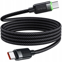 MCDODO USB-C CABLE FAST CHARGE TO SAMSUNG APPLE USB TYPE C 60 IN 1M LED