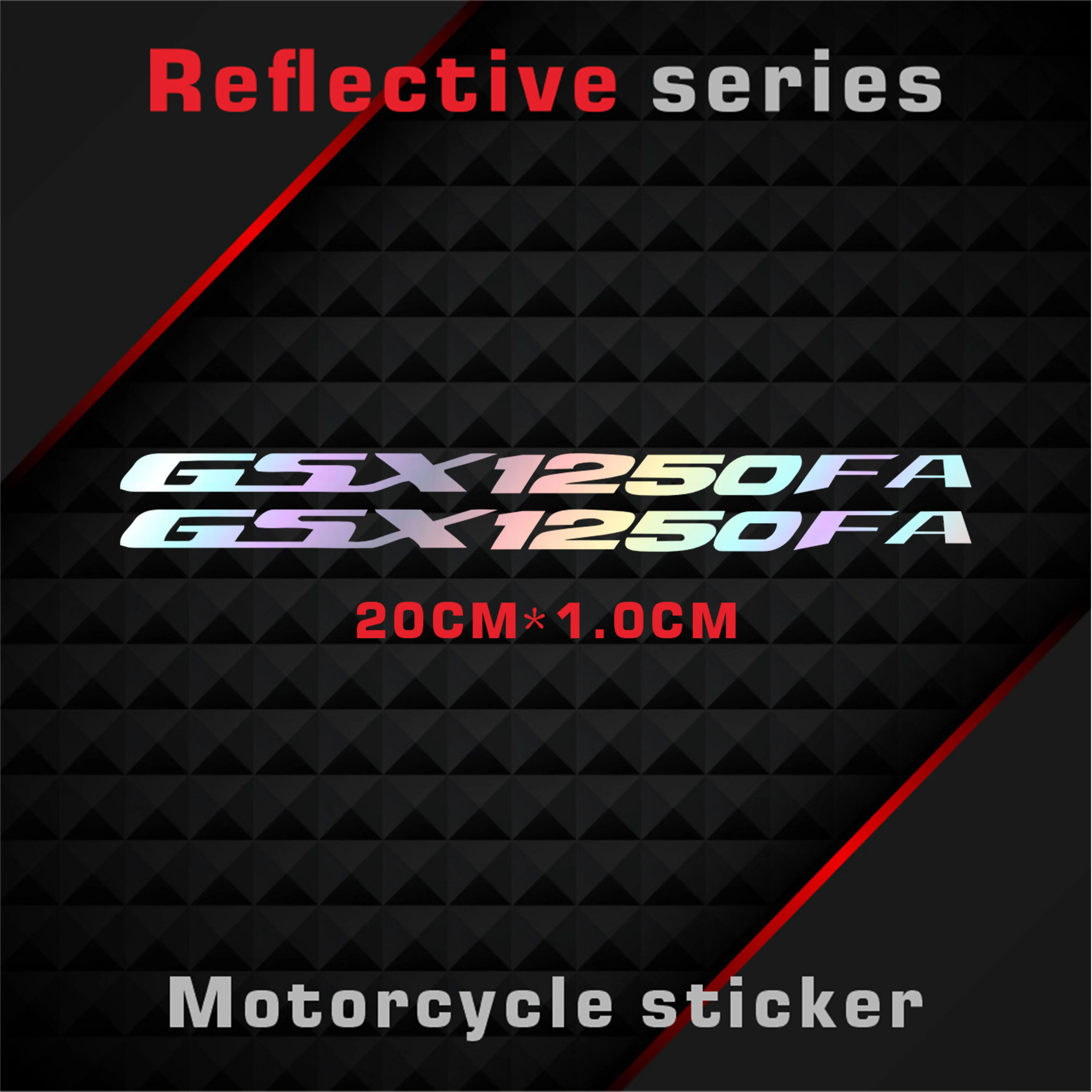 جديد دراجة نارية ملصقات الجسم عاكس مقاوم للماء الجسم خزان الوقود شعار ملصق عدة ل GSX1250FA ملصقات الزخرفية