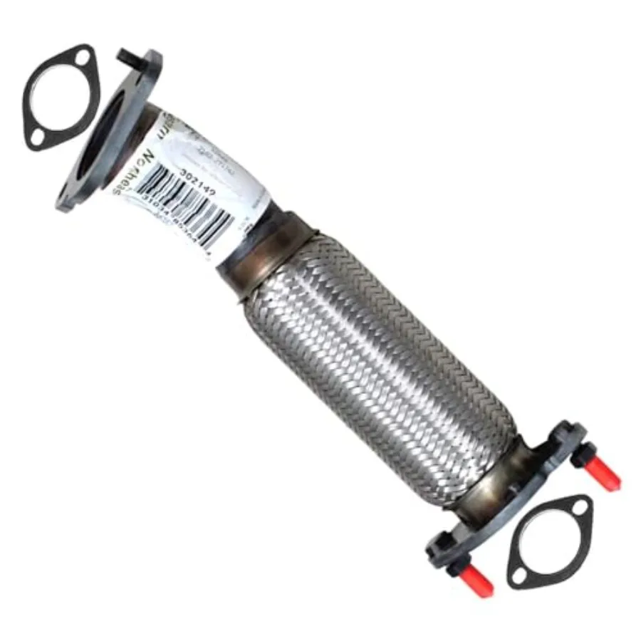 

Exhaust Front Flex Compatible for 2005-2009 Ford Focus 2.0L | Stainless Steel | | Free Gaskets Included | Direct-Fit Replacement