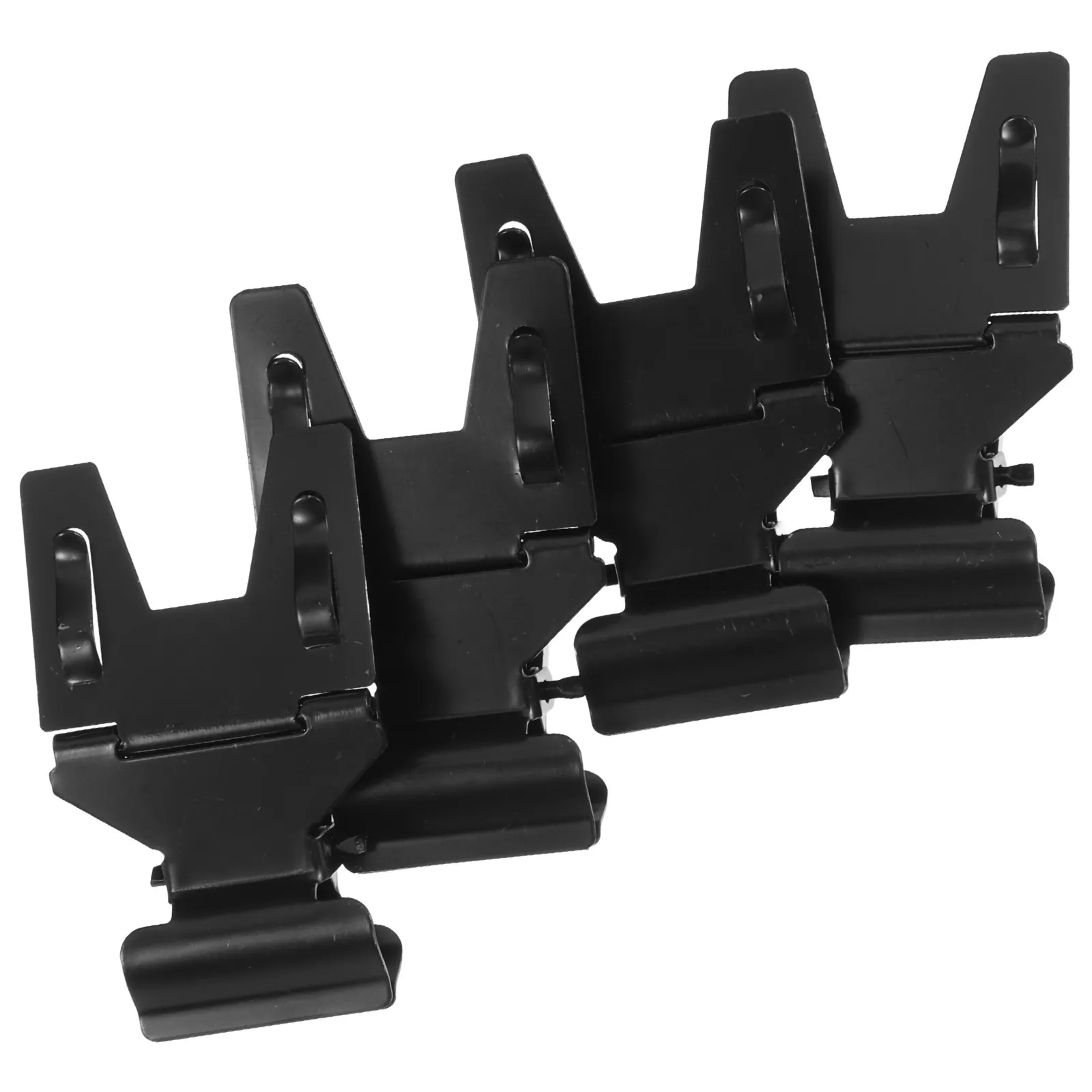 4Pcs Metal Merchandising Tag Holders Sign Stand Displays for Retail Store Price Sign Holders Supermarket Advertising