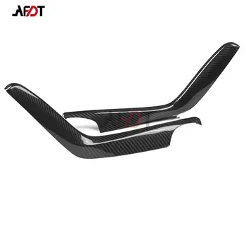 2017-2022년형 혼다 시빅 타입 R FK8용 리얼 카본 파이버 기어 변속 측면 패널 커버 트림 자동차 인테리어 액세서리 6 best sales 타입 r fk8 - №2