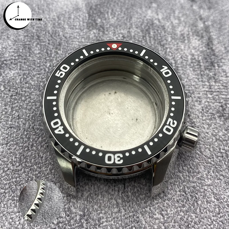 

SPB185 Watch Case Fit For Seiko NH35 NH36 7S36 4R35 6R Automatic Movement Sapphire Transparent Glass Waterproof Watch Case