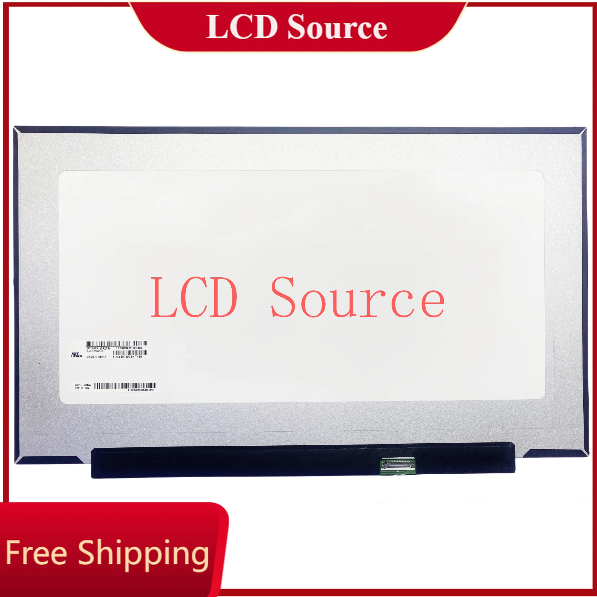 

LP173WF5 SPB4 17.3" 1920X1080 LED For Acer Nitro 5 AN517-51 Laptop LCD Screen FHD Display Panel Matrix New