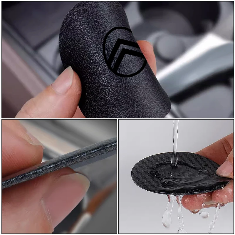 كوستر السيارة كوب ماء منصات المضادة للانزلاق لسيتروين C4 C3 C5 C1 C2 C-Elysee Berlingo بيكاسو ثاب الصبار Aircross Saxo