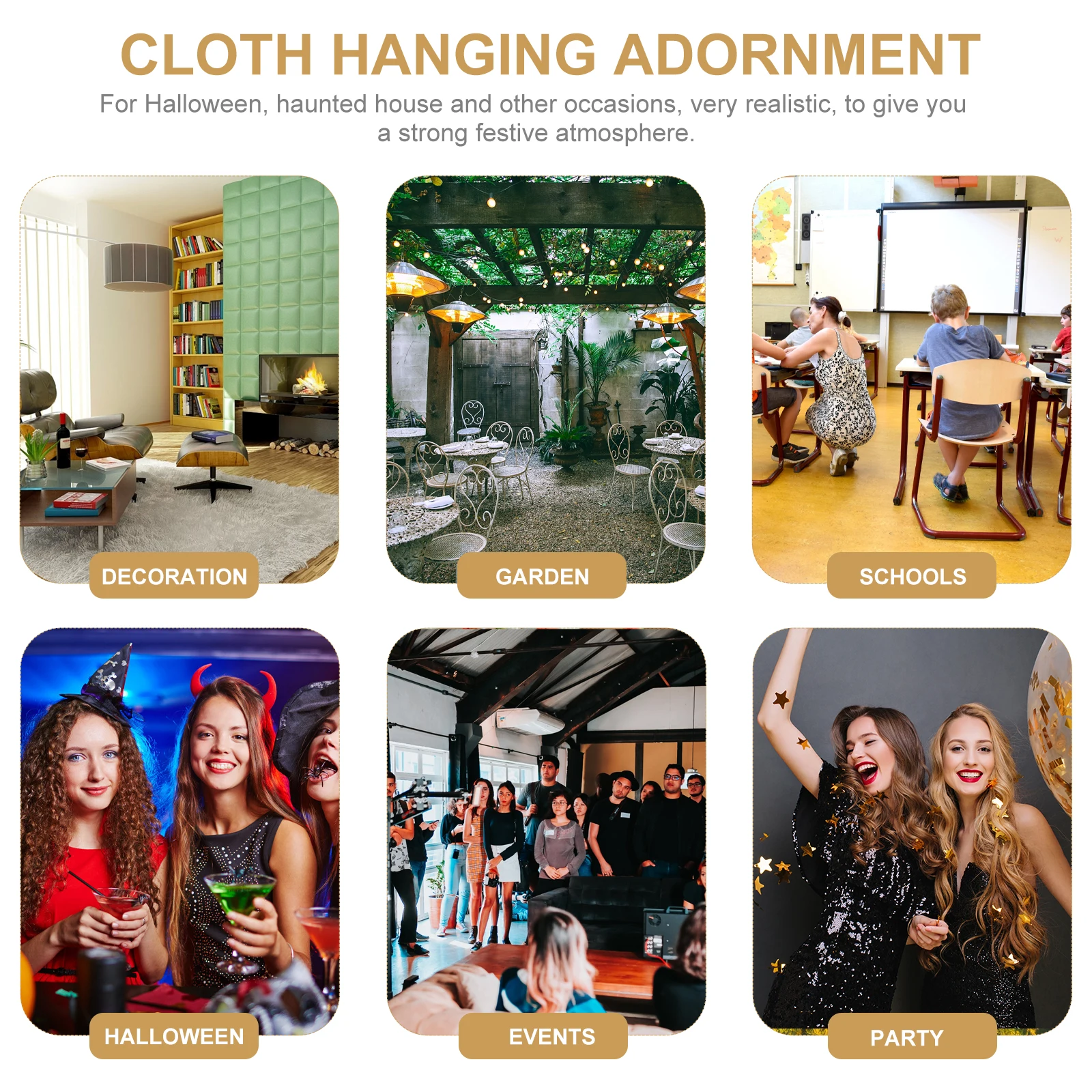 

2Pcs Halloween Witch Legs Hanging Ornament Lightweight Cloth Pendant for Party Haunted House Festival Decoration