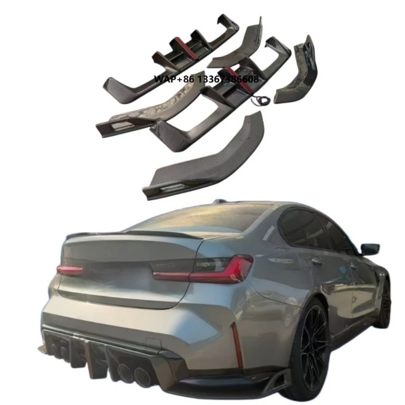

High Quality Carbon Fiber Rear Lip & Rear Bumper Corners