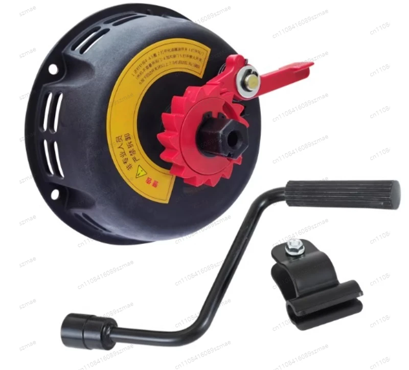 

Ручной стартер без вытягивающего троса для бензиновых двигателей, совместимый с 168F/170F/188F для генераторов, опрыскивателей, мотокультиваторов, водяных насосов