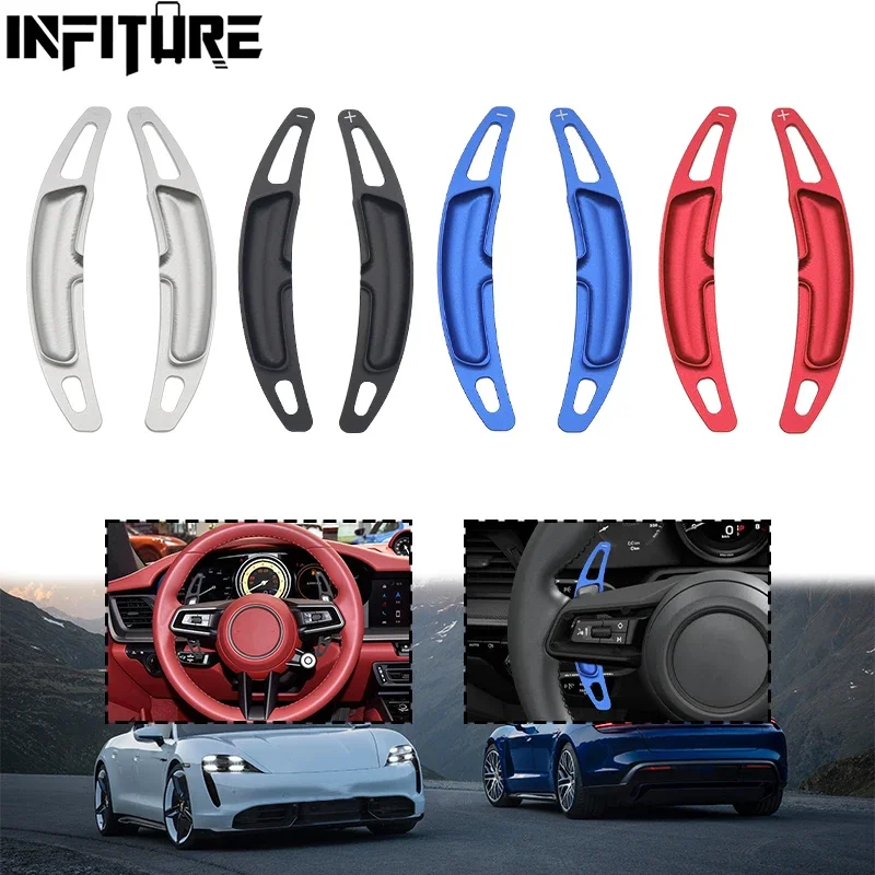 

Car Steering Wheel Shift Paddle for Porsche Macan 2014-2019 for Porsche 911 718 991 Cayman 918 Shift Paddle Extension Decoration
