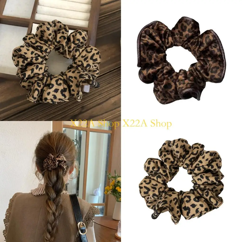 

Unique Elastic Polyester Pattern Hair Band Stretchy Head Wrap Scrunchies For Girls Women Hair Tie Accessory