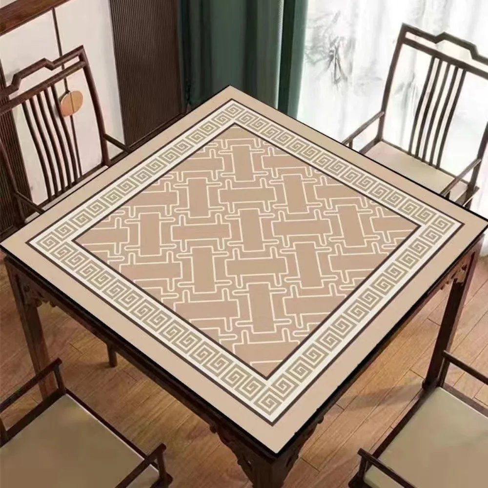 70/80/90 cm gioco multipiano mahjong tappetino da tavolo design creativo Mahjong gioco tappetino da tavolo in gomma accessori per l'intrattenimento