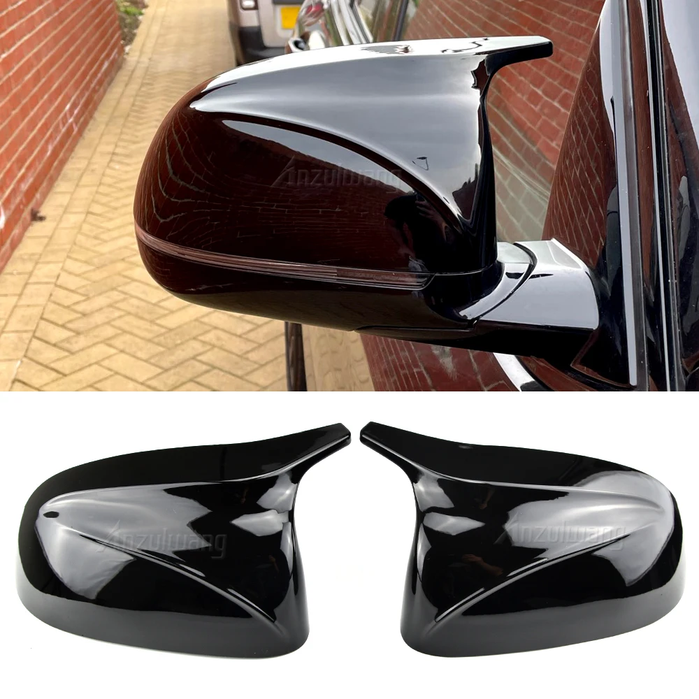 

For BMW X3 G01 X4 G02 X5 G05 2018 2019 2020 2021 2022 X6 G06 X7 G07 2019+ M style black rearview mirror cover