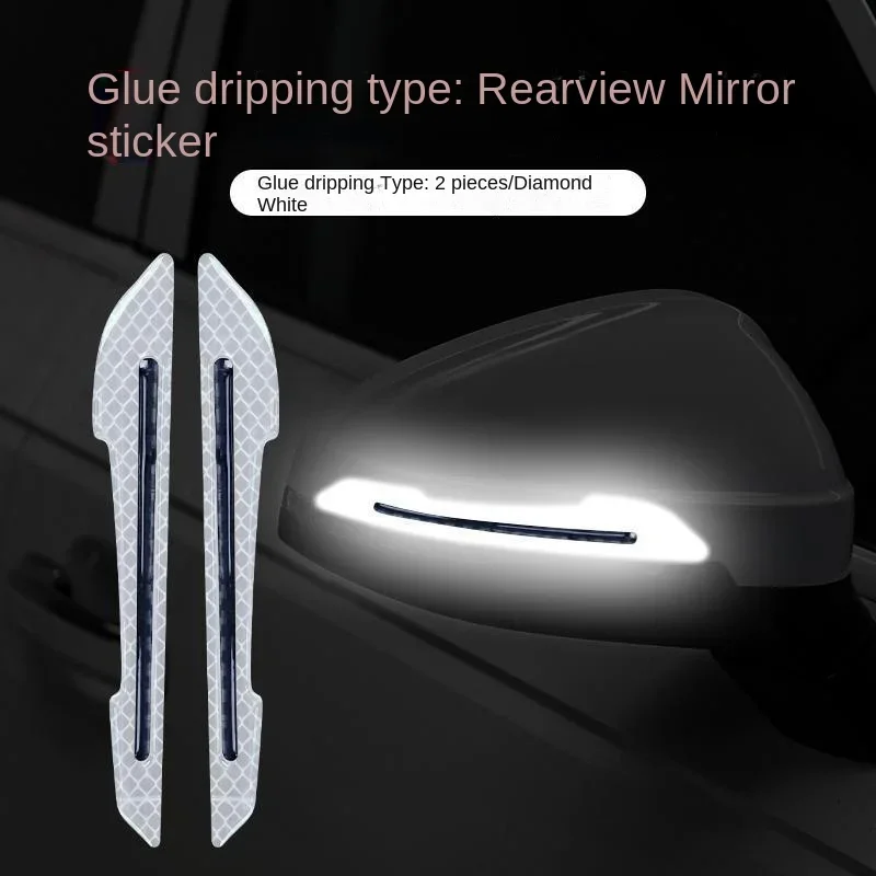 Car Front and Rear Bumpers Anti Collision Strips Body Doors Rear Trunk Carbon Fiber Anti Scratch Collision Decorative Strips