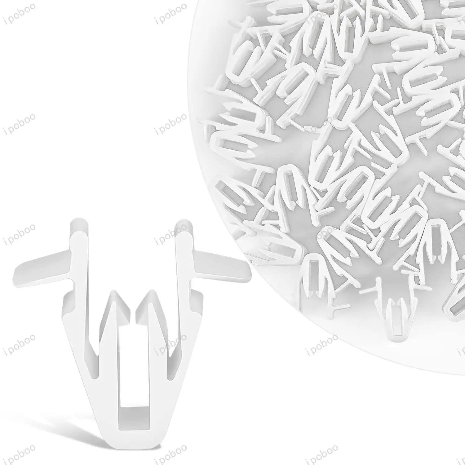 

50pcs Rear Hatch Door Side&Front Body Pillar Garnish Moulding Clip For Toyota