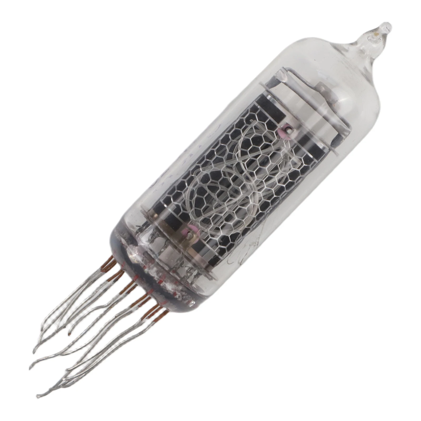 IN-14 Neon Digital Tube 18mm Arabische Ziffern Gasentladungs-Anzeigelampe für Retro-Uhr Nixie-Stil DIY Elektronikprojekte