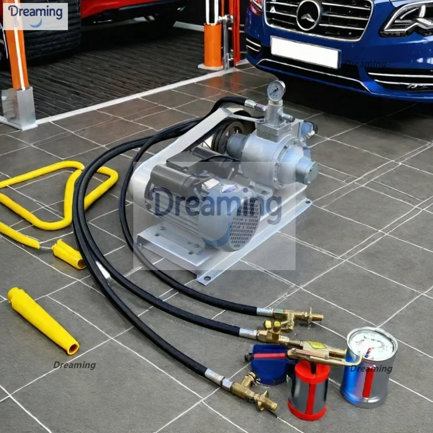 LPG Gas Pump 2 in 1 Out 220V AC LPG Pump Gas LPG Cylinder Filling Transfer Pump From Cylinder to Cylinder
