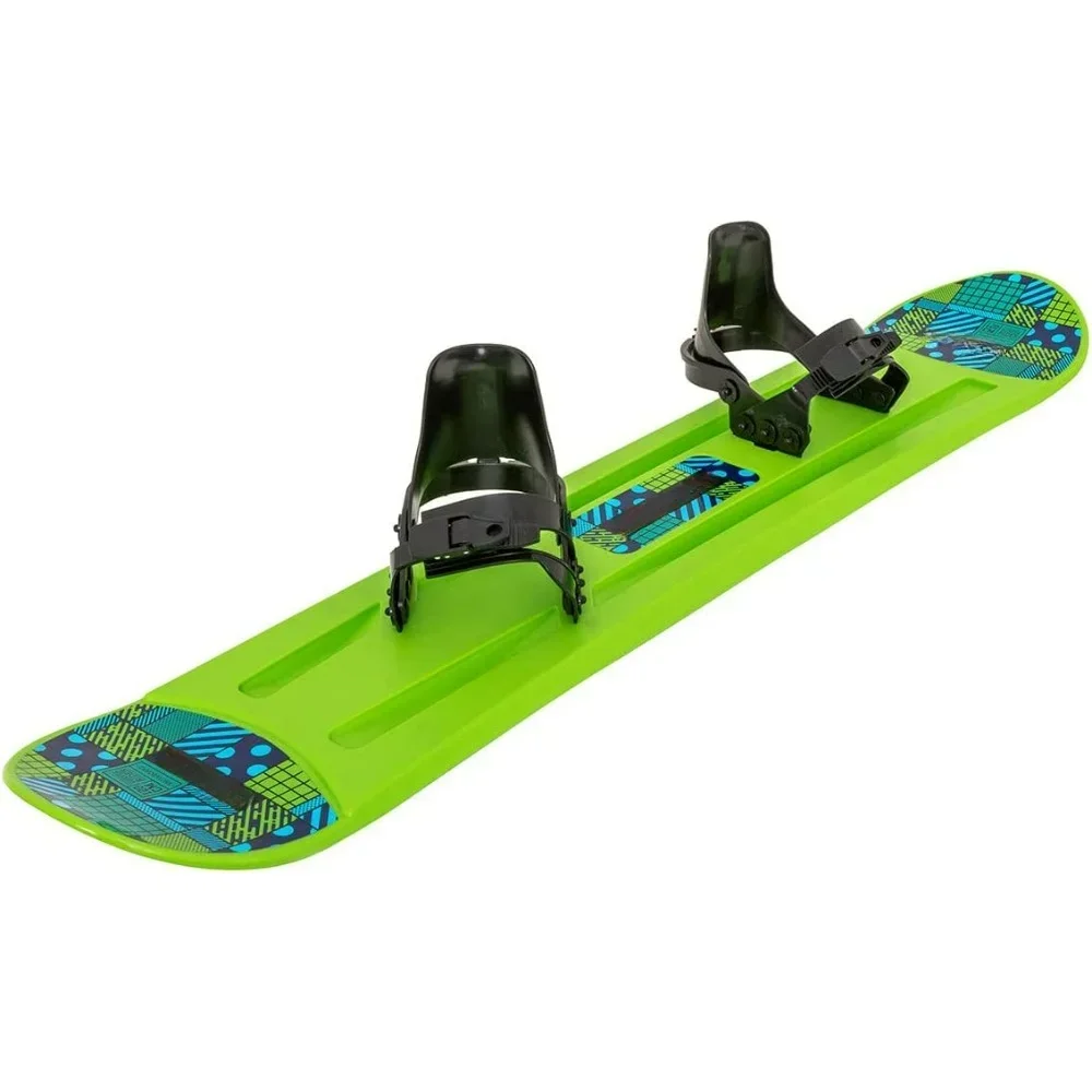 Snowboards Winter Ride Snow Scooter/Snowboard/Toboggan - Smooth grooved bottom for speed - Entry-level winter sports