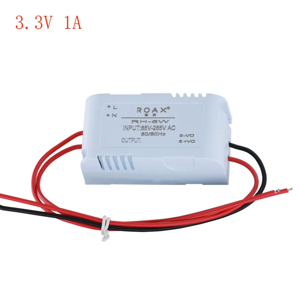 Step-Down Power Supply Module AC 1A 5W 220V to DC 3.3V 5V 9V 12V 15V 24V Mini Buck Convert AC-DC Regulator Module