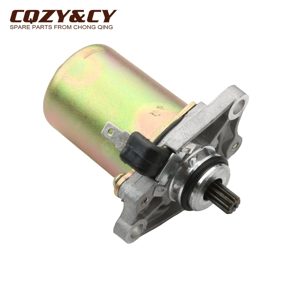 Scooter 11 Teeth Electric Starter Motor For Derbi 50 Atlantis Boulevard Gp1 Open Race Eu2 50cc 82530R 2-Stroke