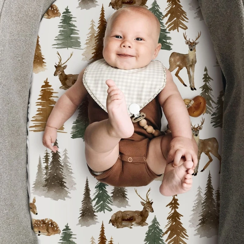 Y1UB 2 szt. Wyjmowane łóżeczka prześcieradłem do przewijania gondoli dla noworodka