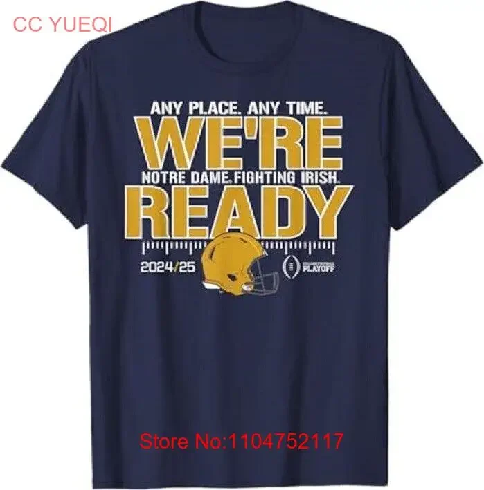N0tre D4 m e Fighting Irish Coll3ge Fo0t b a l Playoff 24 25 T Shirt: Real Wear, Real Feel, Real College Pride