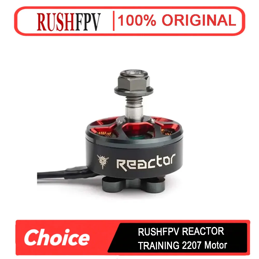 

RUSHFPV Rush Reactor Training 2207 Brushless Motor 1860/1960/2060KV 6S Compatible 5-6 Inch Propeller for RC FPV Freestyle Drone
