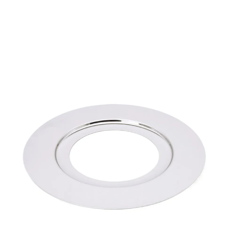 Stainless Steel Food Waste Disposer Adapter140/160/180 to 110/114mm Sink Mounting Ring, Universal Kitchen Drain Converter Access