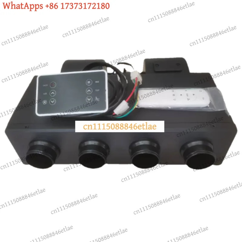 k3 Universal 12V/24V 4-Hole AC Evaporator Assembly, Under Dash Heater Unit for Classic Cars and Hot Rods