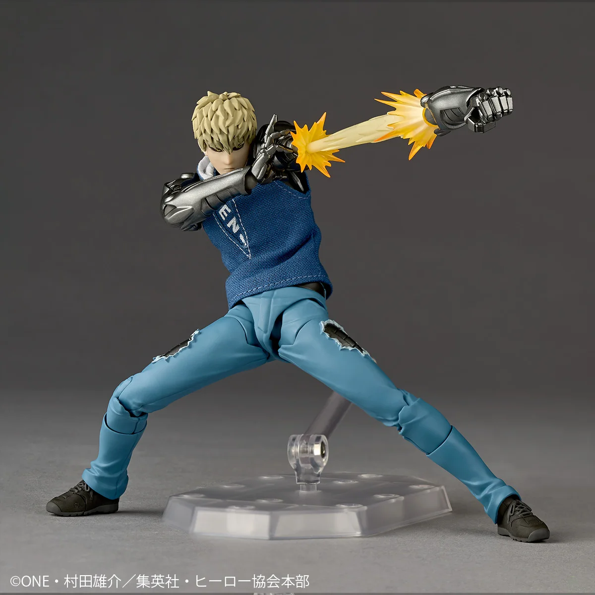 متوفر في المخزون ألعاب نموذج متحركة Kaiyodo Genos Revoltech مذهلة YAMAGUCHI ONE PUNCH-MAN Originate